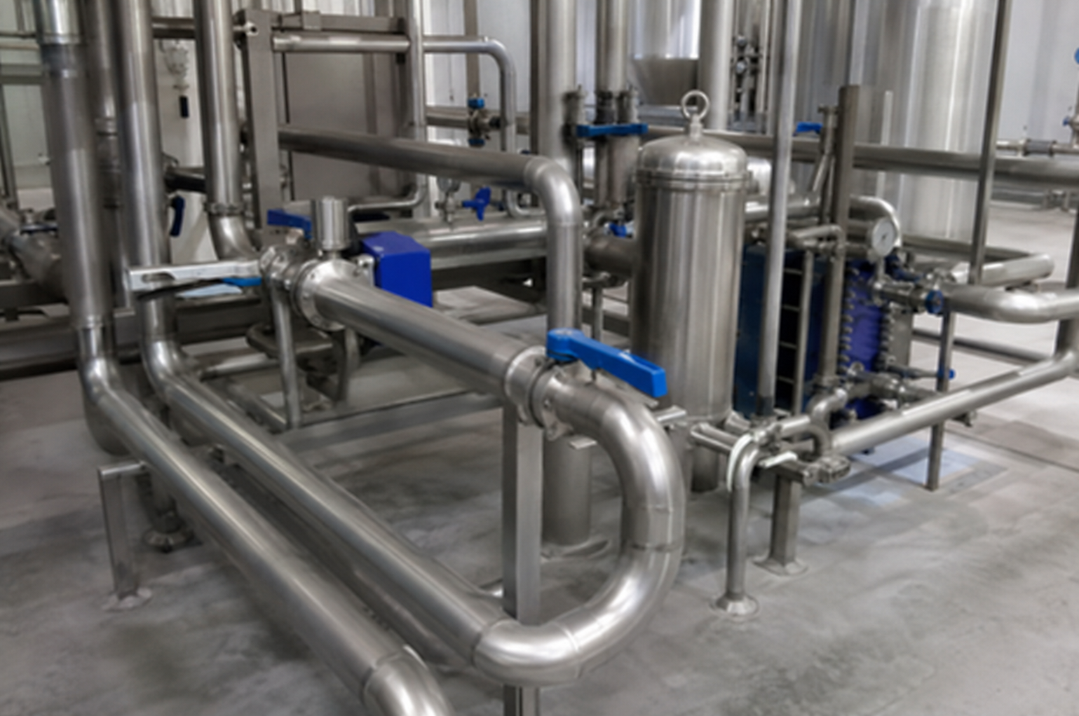 alloy tubes for pharmaceutical processing pipelines